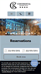 Mobile Screenshot of continental-hotel.com.ua